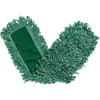 Rubbermaid Commercial 36 In Green Microfiber Loop Dust Mop (12-Pack)