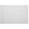 Square Scrub 14x20 White Pad, Case Of 5