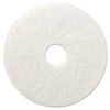 3m 19 In Ultra High-Speed Natural Blend Burnishing Pad 3300 (5-Carton) (White)
