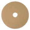 3m 24 In Ultra High-Speed Natural Blend Floor Burnishing Pad 3500 (5-Carton) (Tan)