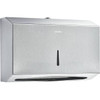 Alpine Industries Rectangle C-Fold And Multi-Fold Paper Towel Dispenser (Brushed Stainless Steel)