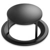 Alpine Industries Rain Bonnet Trash Can Lid Round 32 Gal. Outdoor Trash Can ALP4400-01-RB