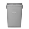Alpine Industries Slim 23 Gallon Gray Waste Receptacle Trash Can ALP477-GRY   