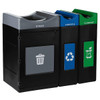 Commercial Zone Products 3 Stream 55g Std Ot Grey/30g Nar Blue/30g Nar Green Lid 360061