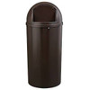 Rubbermaid Commercial Marshal 25 Gallon Trash Can (Brown) 532111