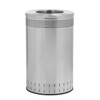 Commercial Zone Products 45 Gallon Imprinted Waste Receptacle Stainless Steel