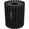 Nex-Terra 32 Gal. Round Waste Bin (Black)