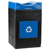 Commercial Zone Avante Recycle Container, 55-Gallon Open Top Unit, Liner Included