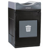 Commercial Zone Avante Trash Container, 55-Gallon Open Top Unit, Liner Included