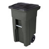 Toter 32 Gallon Heavy-Duty 2-Wheel Trash Can (Greenstone)