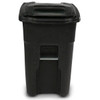 Toter 48 Gal. Trash Can With Smooth Wheels And Lid