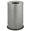 Safco 35 Gallon Open-Top Round Waste Receptacle (Black Speckle)