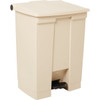 Rubbermaid Commercial Legacy 18 Gallon Front Step-On Trash Can (Beige)