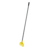 Rubbermaid Commercial Invader 60 In. Fiberglass Wet Mop Handle, Yellow, 12-Pack