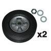 Rubbermaid Commercial 10 Inch Wheel Kit With Hardware For Rubbermaid Commercial Tilt Truck