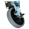 Rubbermaid Commercial 5 Inch Swiv And Rig Caster Kit With Hardware