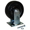 Rubbermaid Commercial 6 Inch Swivel & Rigid Caster Kit Rubbermaid Commercial Heavy Duty Platform Truck