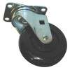 Rubbermaid Commercial 4 Inch  Swivel Plate Caster W/Hardware For Rubbermaid Commercial Cube Truck