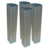 Rubbermaid Commercial Aluminum Upright Kit For Rubbermaid Commercial Xtra Cart