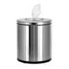 Zogics Stainless Steel Tabletop Wipes Dispenser Silver