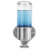 Simplehuman Single Wall Mount Shower Pump 15 Fl.oz Shampoo And Soap Dispenser Ss