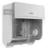 Kimberly-Clark Icon 58773 Faceplate, For 4 Roll Coreless Standard Roll Toilet Paper Dispensers (White Mosaic)