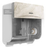 Kimberly-Clark Icon 58793 Faceplate, For 4 Roll Coreless Standard Roll Toilet Paper Dispensers (Warm Marble)