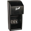 Scott Smoke Plastic Essential Srb Toilet Paper Dispenser 6.6 In. X 6 In. X 13.6 In.