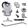 ProTeam Gofit 3 Cordless Commercial Backpack Vacuum W/Aviationvac 1.5" Tool Kit 345389