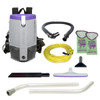 Proteam Super Coach Pro 6 120 Volt 6 Quart Backpack Vacuum W/ Multi-Surface Floor Tool Kit