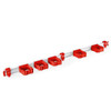 Toolflex One 37" Tool Organizer With 5 Universal Holders Red 363812