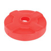 Vestil Drum Recycling Lid 30 Gallon Drum Red 124454