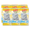 Forceflex Kitchen Drawstring Trash Bags, 13 Gal, Gain Fresh Clean Scent, 24 X 27.38, White, 40 Bags/Box, 6 Boxes/Carton 190590