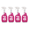 The Pink Stuff Miracle Bathroom Foam Cleaner Fruit Scent 25.4oz Bottle Case Of 4