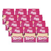 The Pink Stuff Sqeezy Dual-Side Sponge/Scrubber 4x5.3x3.8" Pink/Ivory Case Of 12