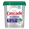 Cascade Actionpacs Automatic Dishwasher Detergent, Fresh Scent, 34.5 Oz, 62 Per Carton