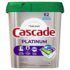 Cascade Actionpacs Automatic Dishwasher Detergent, Fresh Scent, 34.5 Oz, 186 Per Carton
