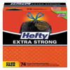 Hefty 30 Gal. 1.1 mL Standard Trash Bag (Black) (74-Box)