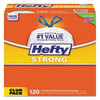 Hefty 13 Gal. 0.9 mL Low-Density Trash Bag (White) (120-Box)