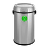 Alpines Industries 17-Gallon Stainless Steel Commercial Compost Bin Trash Can