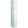 Dunbarton 36 X 80-1/2 In. Classic Half Louver Bi-Fold Door (Ivory)