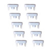 Champion 10 Pack, Bottom Rail Endcap For 1 In. Deluxe Vinyl Blinds