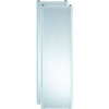 72" X 80-1/2" Silver Framed Mirror Closet Door, 230 Series