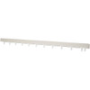 Champion 47 In. Steel Vertical Headrail, Alabaster