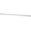 Champion 66 In. Aluminum Vertical Headrail, White