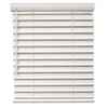 Champion 2 In. Smooth Faux Wood 33 In. X 36 In. Room Darkening Blind, Pure White