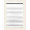 Champion® Pure White 2 In. Cordless Room Darkening Smooth Faux Wood Blind 27x96"