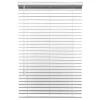 Champion Pure White 2 In. Cordless Room Darkening Smooth Faux Wood Blind 30x96"