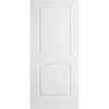 Masonite 30 In. X 80 In. 1.375 In. Primed 2-Panel Hollow Core Composite Slab Interior Door