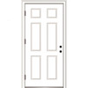 Mmi Door 6-Panel 36" X 80" Rh-Out On 4-9/16" Primed Composite Frame Z0364680R